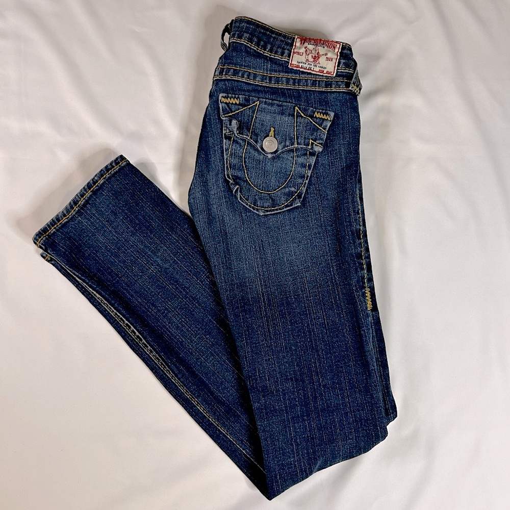 Y2K LOW-RISE TRUE RELIGION JEANS
